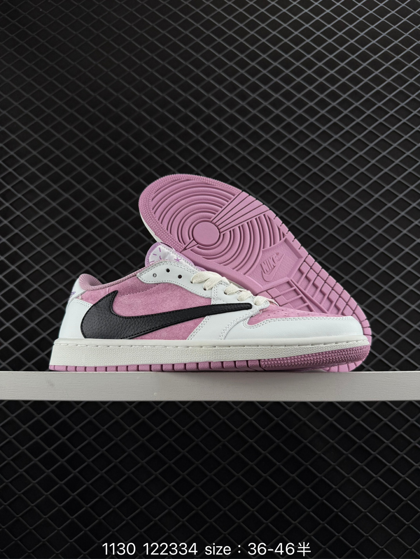 Travis Scott x Air Jordan 1 ” Reverse Mocha “